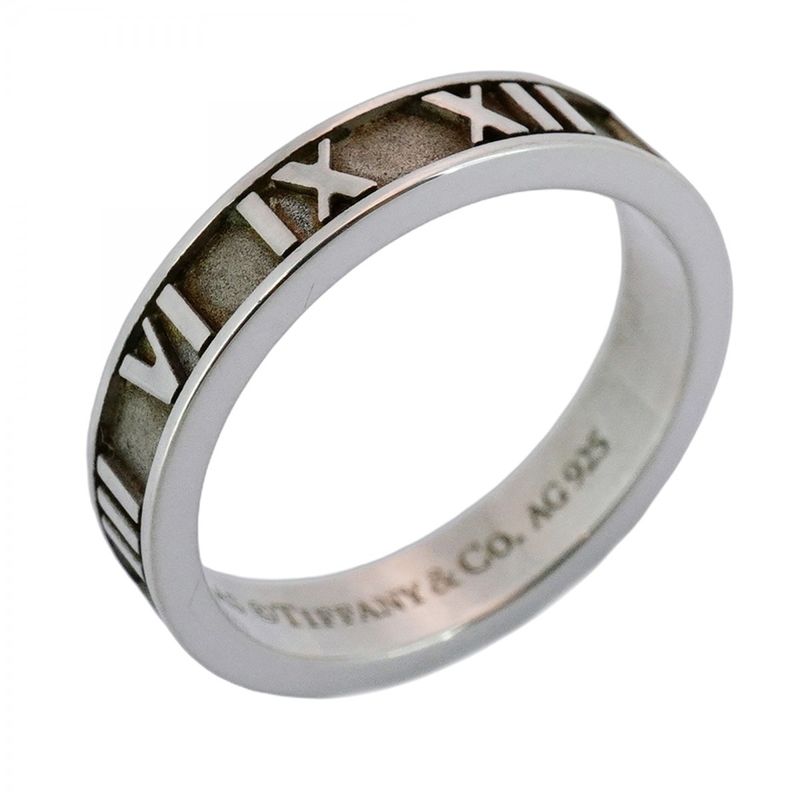 Tiffany & Co Ring Atlas 925 Silver Size 125 Ladies