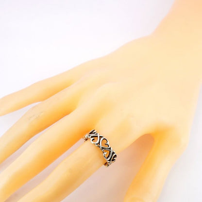 Tiffany & Co Ring With A Rubbing Heart Silver 925 Size 135 Ladies