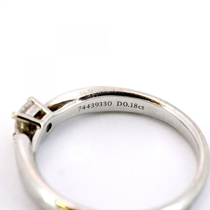 Tiffany & Co Ring Harmony 1PD Pt950 Platinum Diamond 018ct 65 Ladies