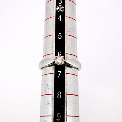 Tiffany & Co Ring Harmony 1PD Pt950 Platinum Diamond 018ct 65 Ladies