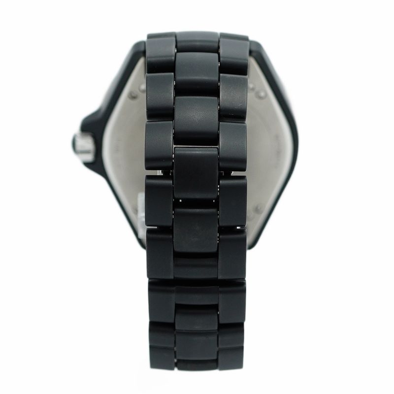 Chanel J12 H3101 Black Dial Watch Men's
