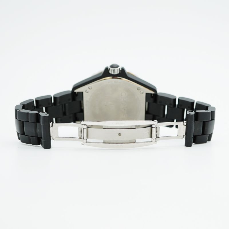 Chanel J12 H3101 Black Dial Watch Men's