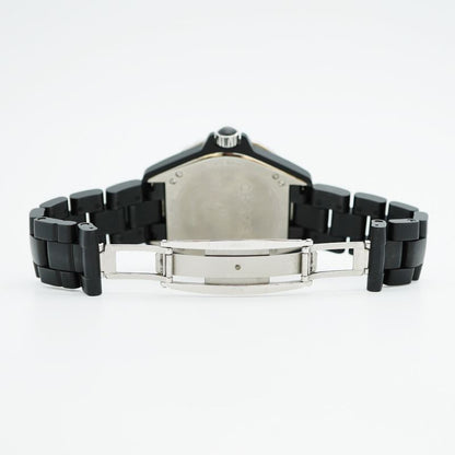 Chanel J12 H3101 Black Dial Watch Men's