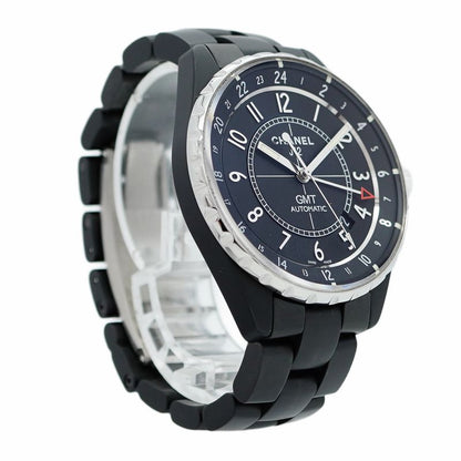 Chanel J12 H3101 Black Dial Watch Men's