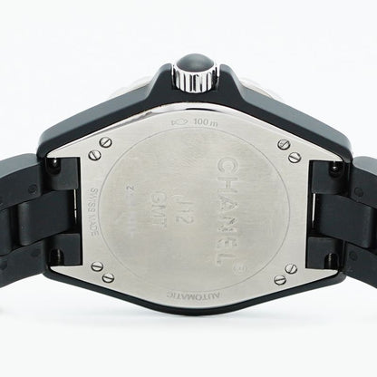 Chanel J12 H3101 Black Dial Watch Men's