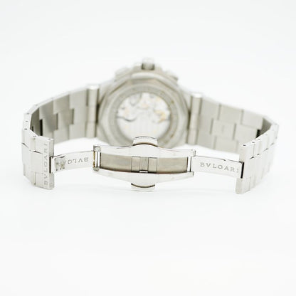 Bulgari Diagono Dg42c14swgsdch Gray Dial Watch Men's