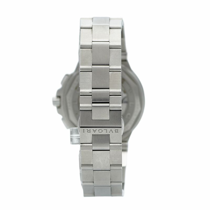 Bulgari Diagono Dg42c14swgsdch Gray Dial Watch Men's