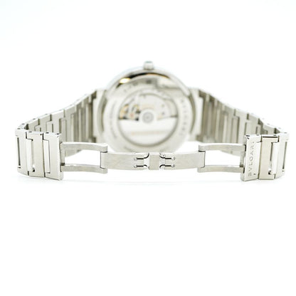 Bulgari Bb41s Blue Dial Watch Men's