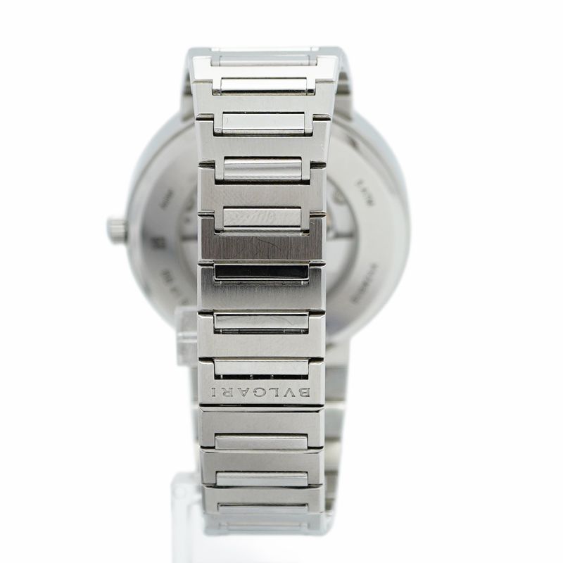 Bulgari Bb41s Blue Dial Watch Men's