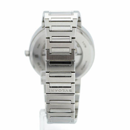 Bulgari Bb41s Blue Dial Watch Men's