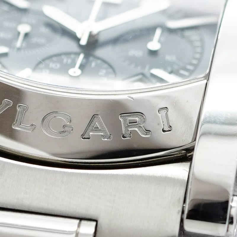 Bulgari Ashoma Aa44sch Gray Dial Watch Men's