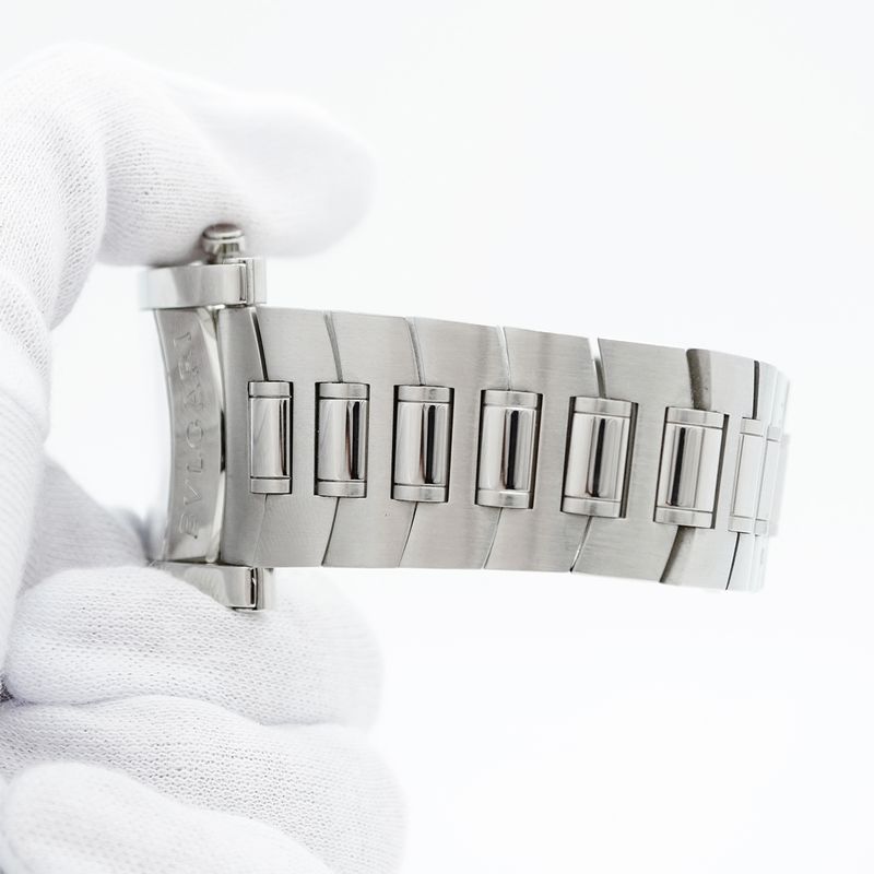 Bulgari Ashoma Aa44sch Gray Dial Watch Men's