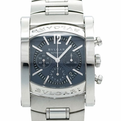 Bulgari Ashoma Aa44sch Gray Dial Watch Men's
