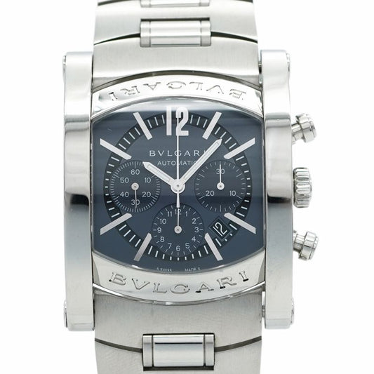 Bulgari Ashoma Aa44sch Gray Dial Watch Men's