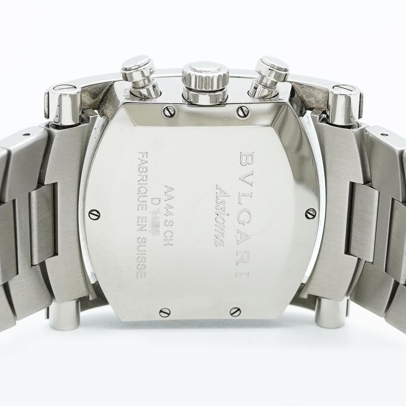 Bulgari Ashoma Aa44sch Gray Dial Watch Men's