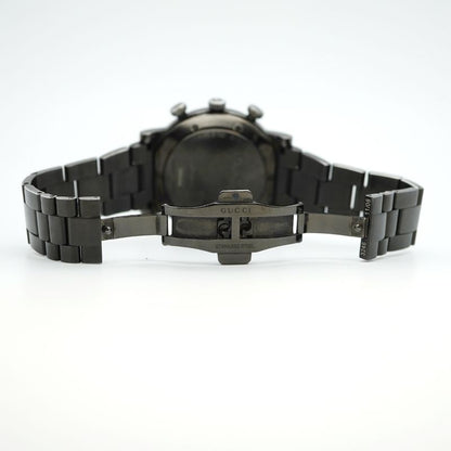 Gucci G Round 101m/ya101340 Black Dial Watch Men's