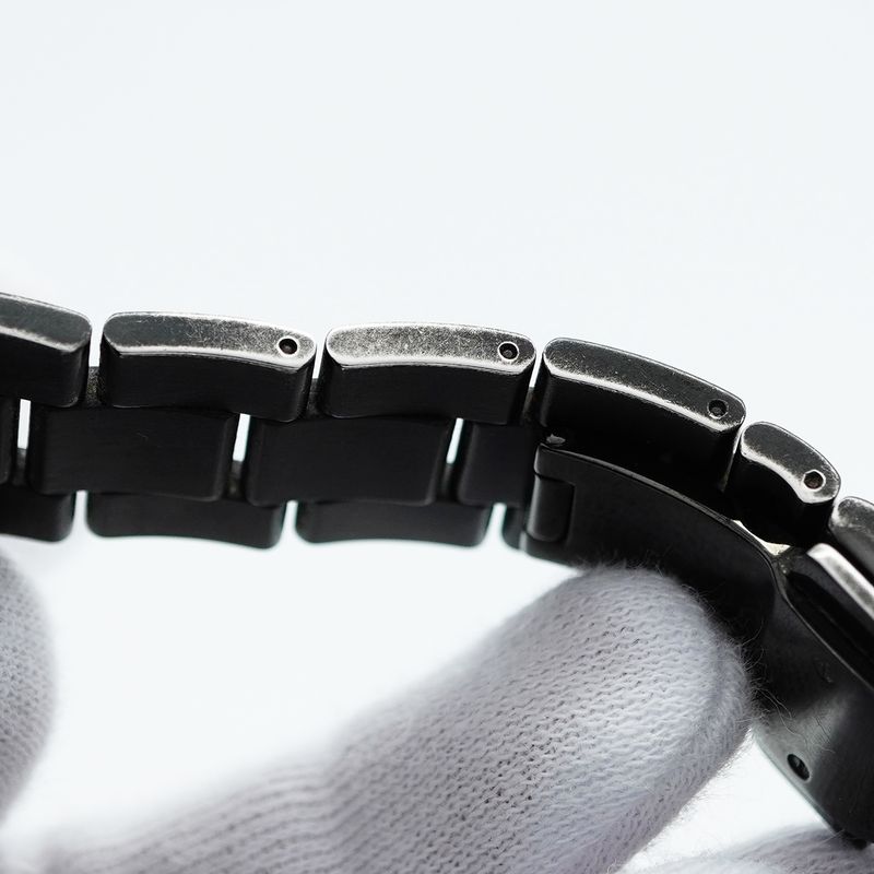 Gucci G Round 101m/ya101340 Black Dial Watch Men's