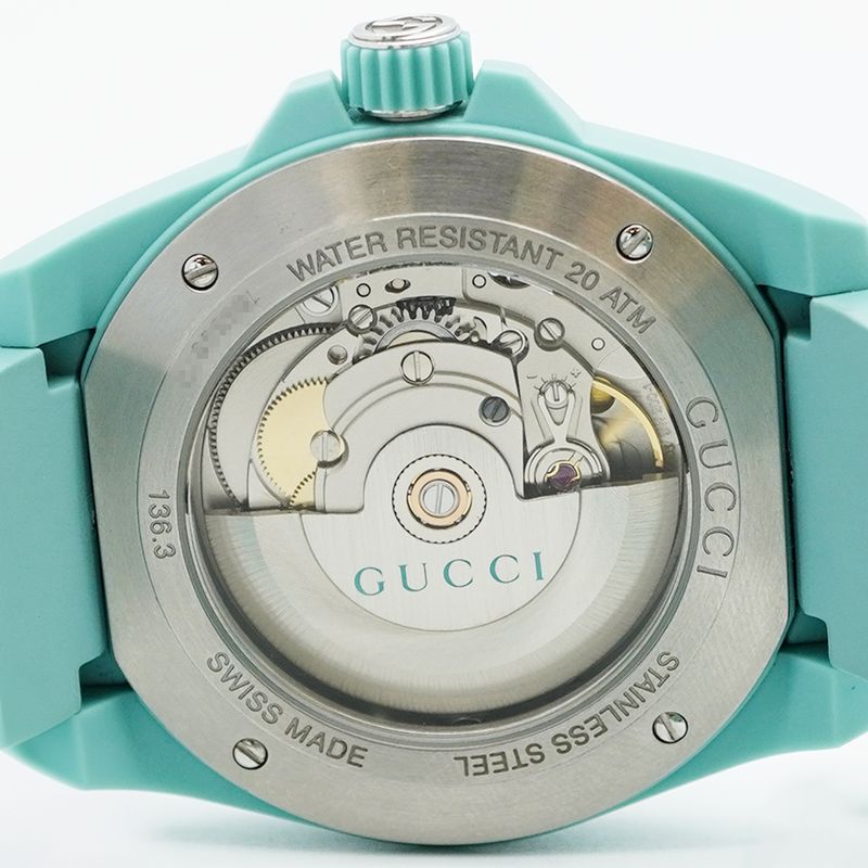 Gucci Dive Watch 1363/ya136344 Blue Dial Watch Men's