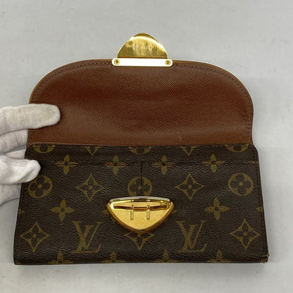 Louis Vuitton Long Wallet Monogram Portefeuille Eugenie M60123 Brown Ladies