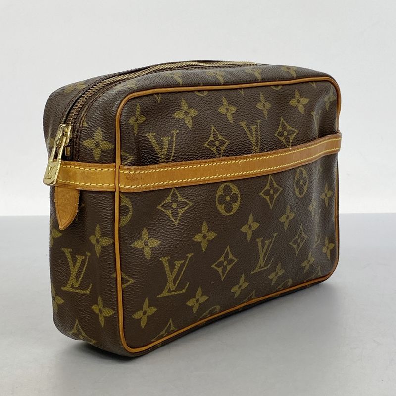 Louis Vuitton Clutch Bag Monogram Compiegne 23 M51847 Brown Men's