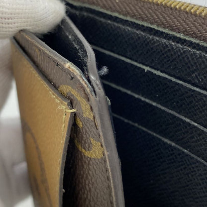 Louis Vuitton Wallet Monogram Giant Reverse Portefeuille Lou M81461 Brown Ladies