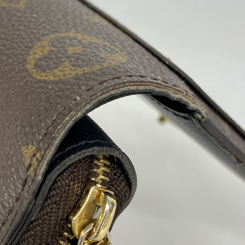 Louis Vuitton Wallet Monogram Giant Reverse Portefeuille Lou M81461 Brown Ladies