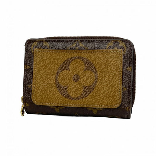 Louis Vuitton Wallet Monogram Giant Reverse Portefeuille Lou M81461 Brown Ladies