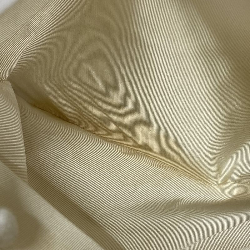 Chanel Handbag Caviar Skin White Gold Hardware Women