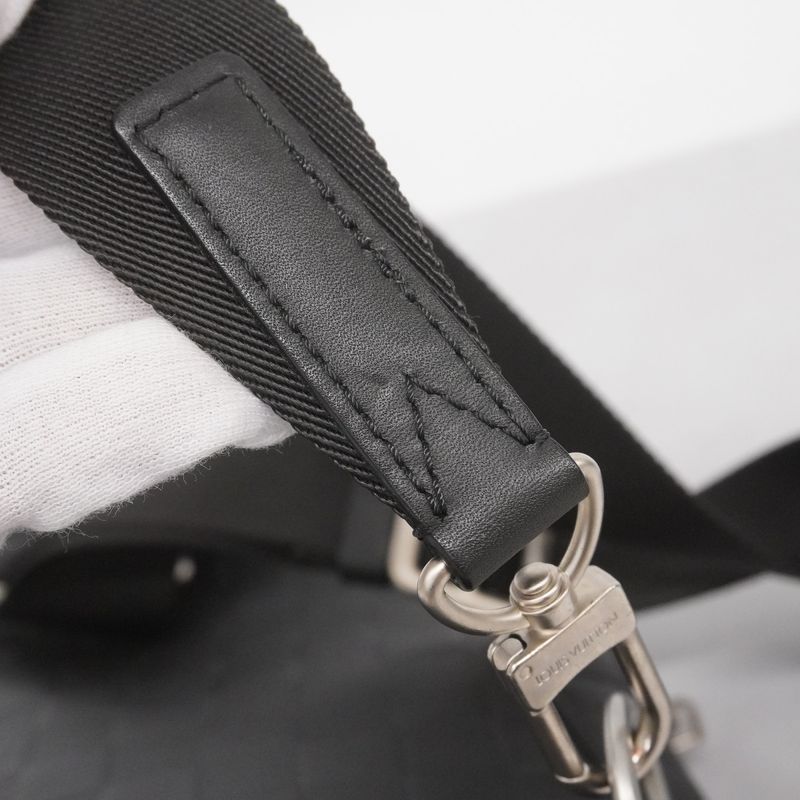 Louis Vuitton Body Bag Damier Infini Ave News Ring Bag N41720 Onyx Men's