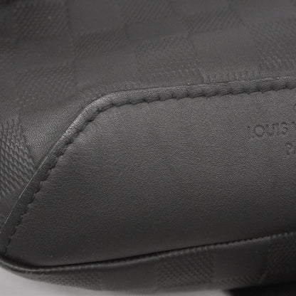 Louis Vuitton Body Bag Damier Infini Ave News Ring Bag N41720 Onyx Men's