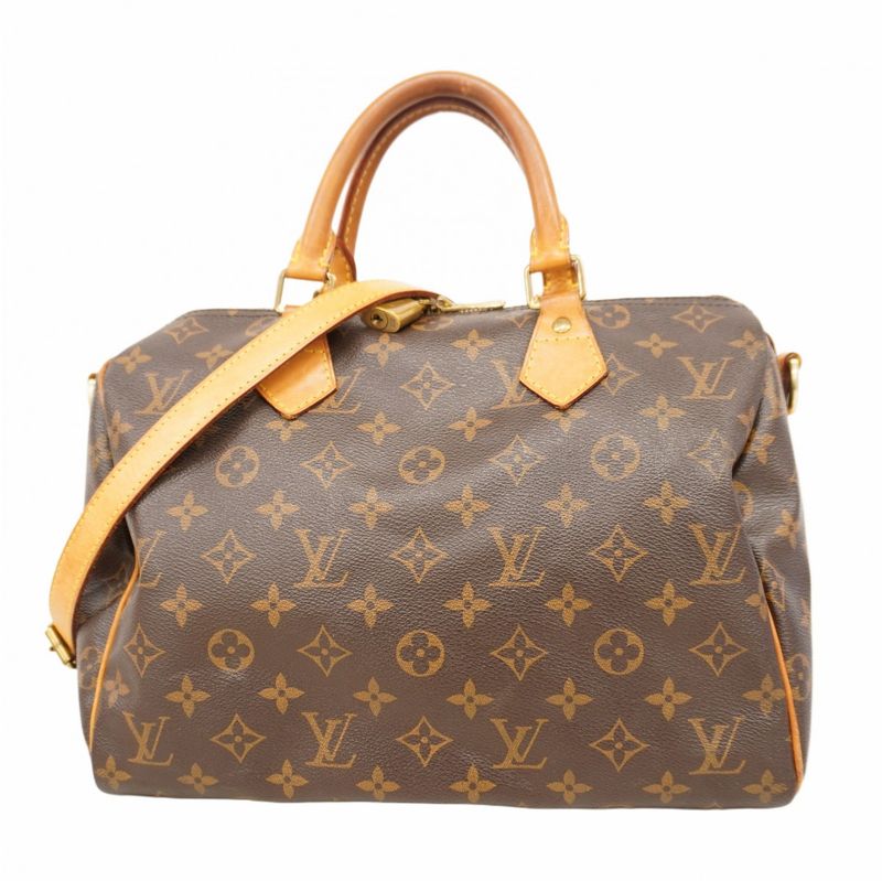 Louis Vuitton Handbag Monogram Speedy Bandoliere 30 M46980 Brown 2-way Bag