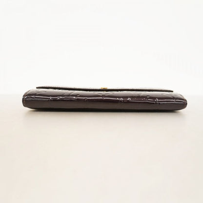 Louis Vuitton Vernis Portefeuille Sarah M90152 Amarante Women's Long Wallet