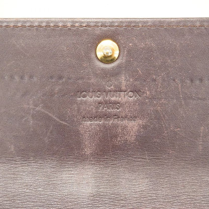 Louis Vuitton Vernis Portefeuille Sarah M90152 Amarante Women's Long Wallet