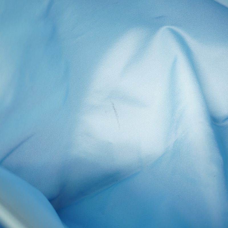 Chanel Tote New Travel Nylon Light Blue Silver Hardware Women's