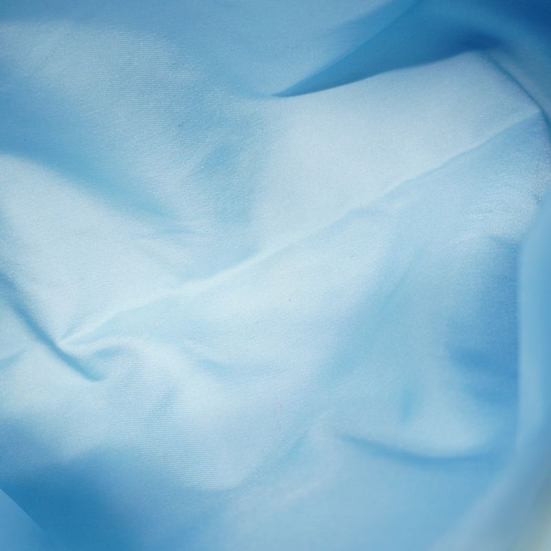 Chanel Tote New Travel Nylon Light Blue Silver Hardware Women's