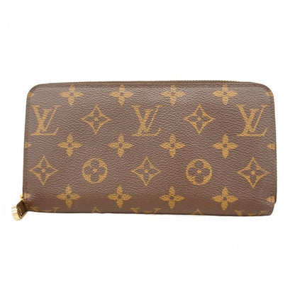 Louis Vuitton Long Wallet Monogram Zippy Wallet M41894 Brown Rose Ballerine