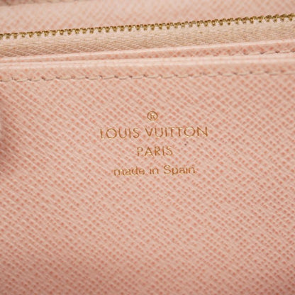 Louis Vuitton Long Wallet Monogram Zippy Wallet M41894 Brown Rose Ballerine