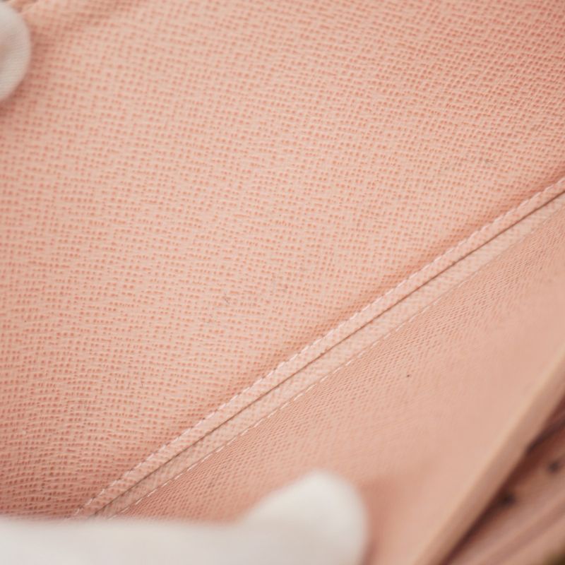 Louis Vuitton Long Wallet Monogram Zippy Wallet M41894 Brown Rose Ballerine