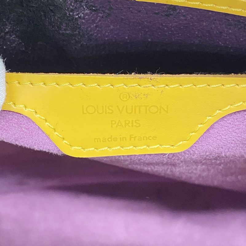 Louis Vuitton Backpack Daypack Epi Mabillon M52239 Jeanne Women's