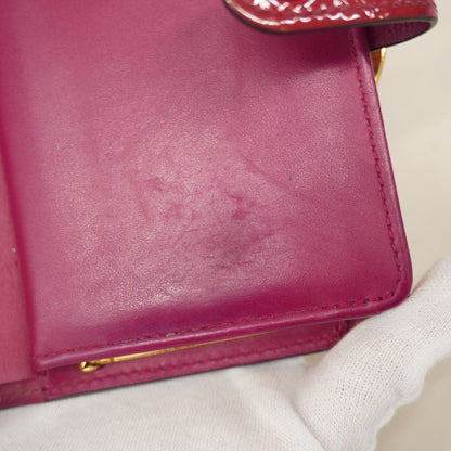 Louis Vuitton Wallet Vernis Portefeuille Viennois M91768 Rose Andian Ladies