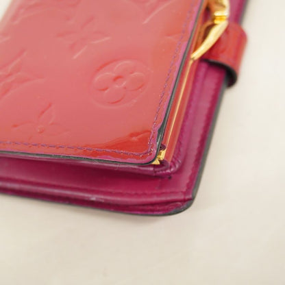 Louis Vuitton Wallet Vernis Portefeuille Viennois M91768 Rose Andian Ladies