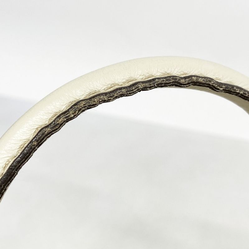 Gucci Handbag GG Canvas 189893 Canvas Brown White Chien Pan Gold Hardware Women