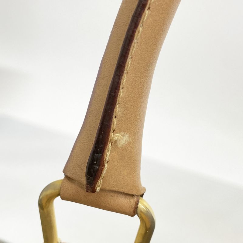 Celine Handbag Macadam PVC Brown Gold Hardware Women