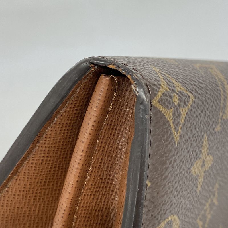 Louis Vuitton Long Wallet Monogram Portefeuille Sarah M60531 Brown Ladies
