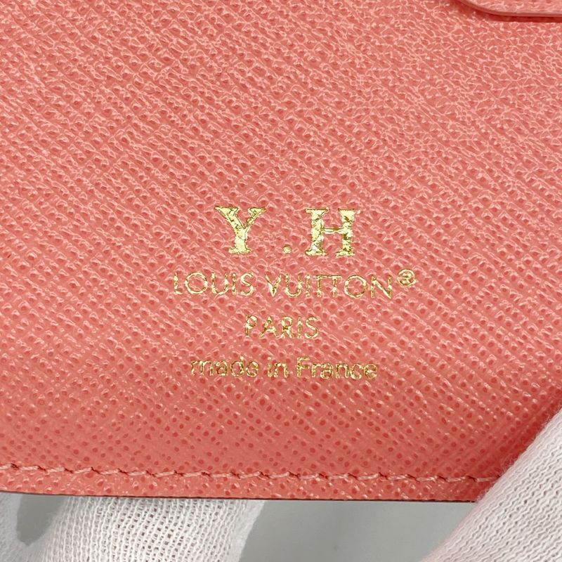 Louis Vuitton Wallet Monogram Portefeuille Lisa M25692 Brown Eugenie Pin Cles