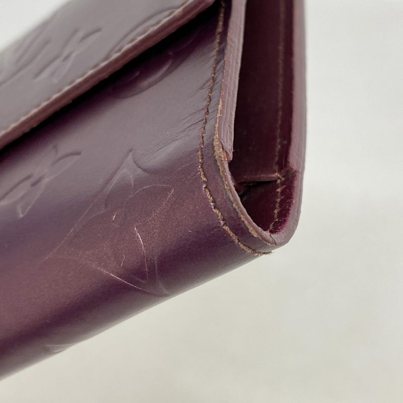 Louis Vuitton Trifold Long Wallet Monogram Matte Porte Trésor International