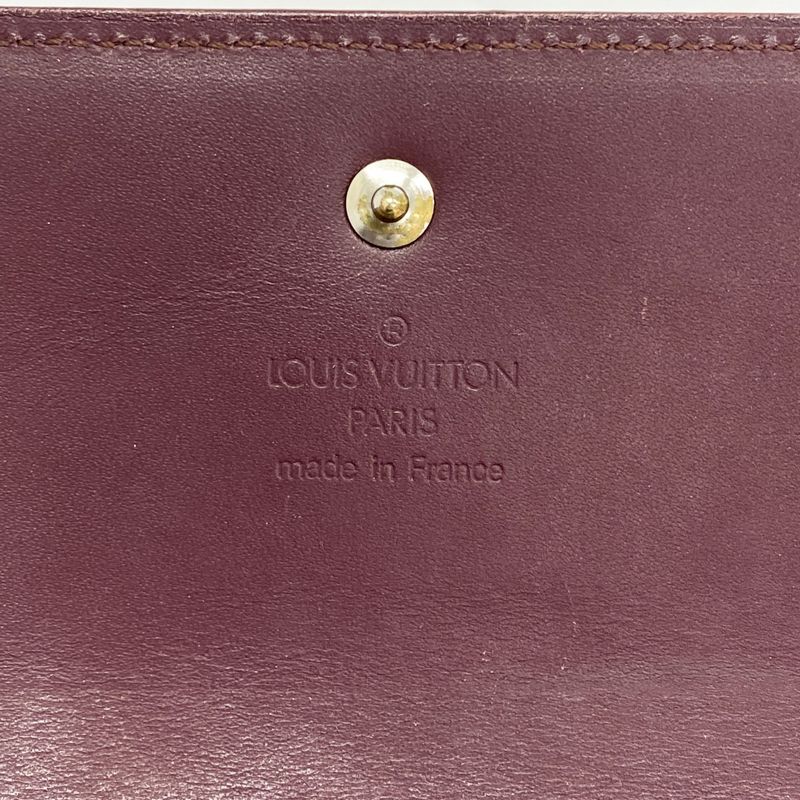 Louis Vuitton Trifold Long Wallet Monogram Matte Porte Trésor International