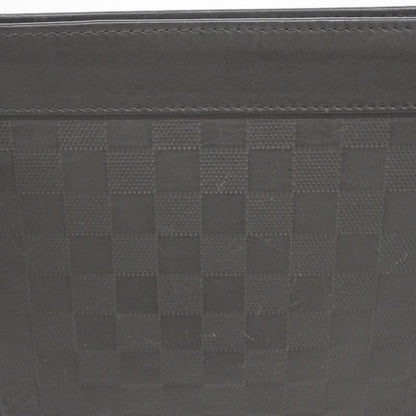 Louis Vuitton Clutch Bag Damier Infini Stand Pouch N60450 Onyx Men's