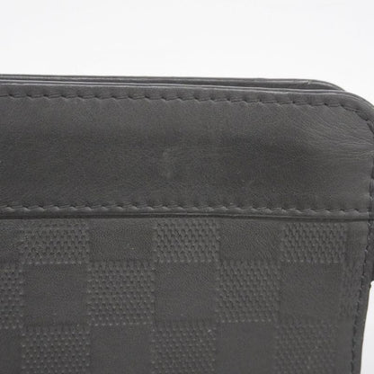 Louis Vuitton Clutch Bag Damier Infini Stand Pouch N60450 Onyx Men's