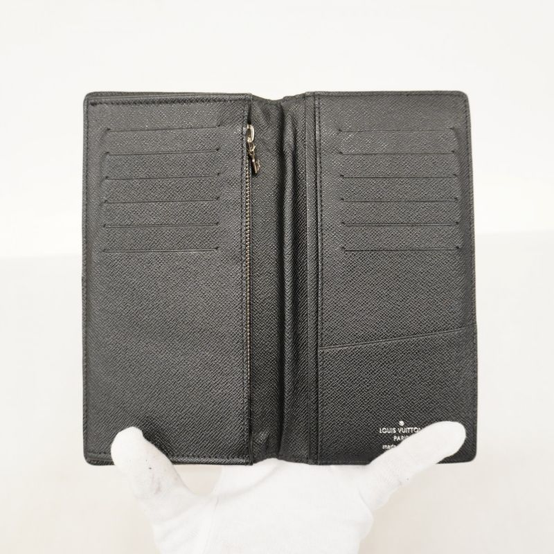 Louis Vuitton Damier Graphite Portefeuille Blazer N62665 Black Men's Long Wallet